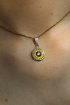 Brass Navy Pendent - Winchester 40-44 mag