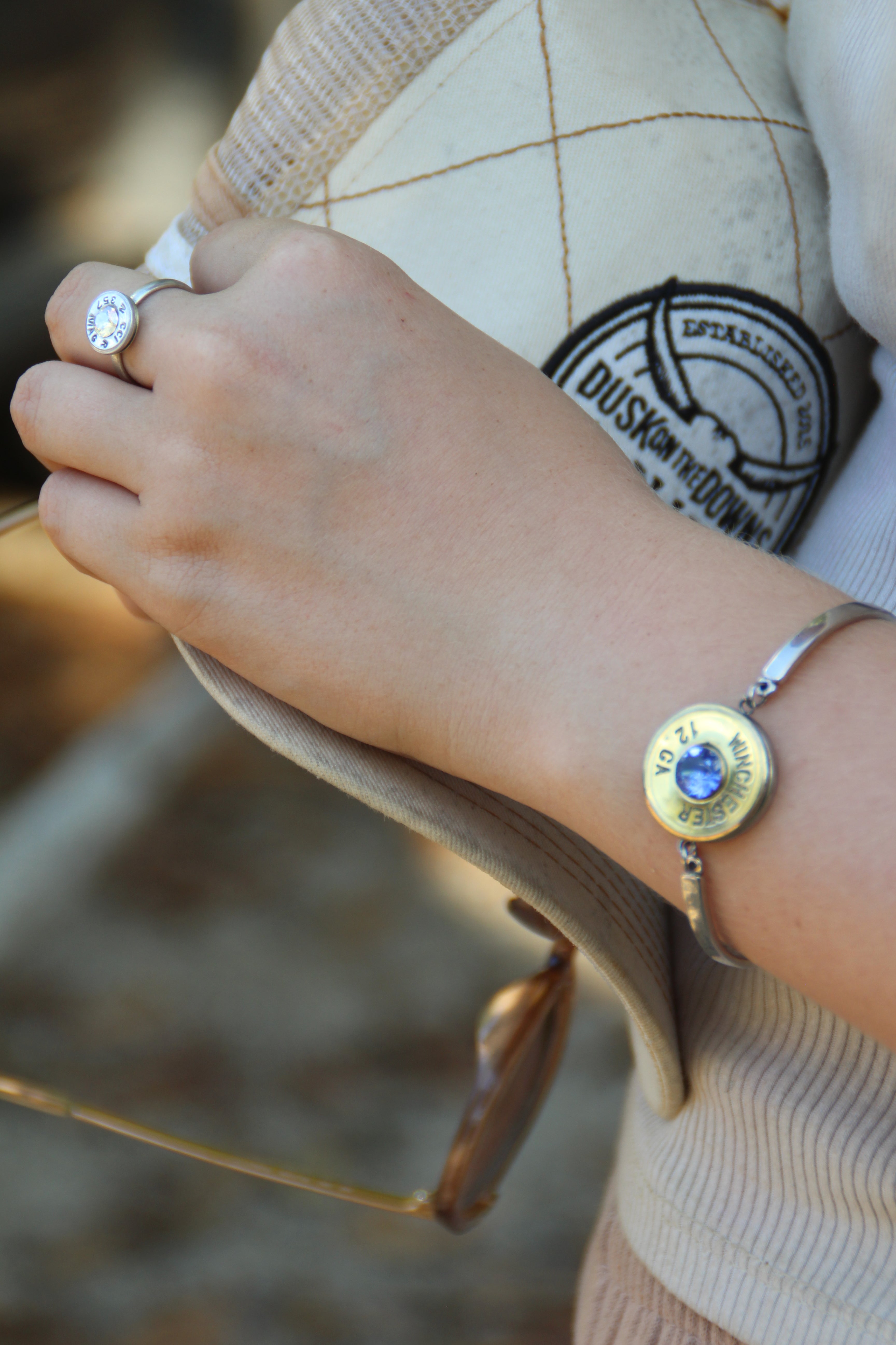 Mix Metal Ocean Delite bracelet - Winchester Shot Gun Shell