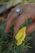 Nickel Emerald Ring - 375-inch caliber