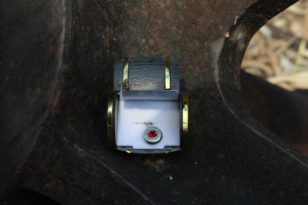 Brass Navy Pendent - Winchester 40-44 mag