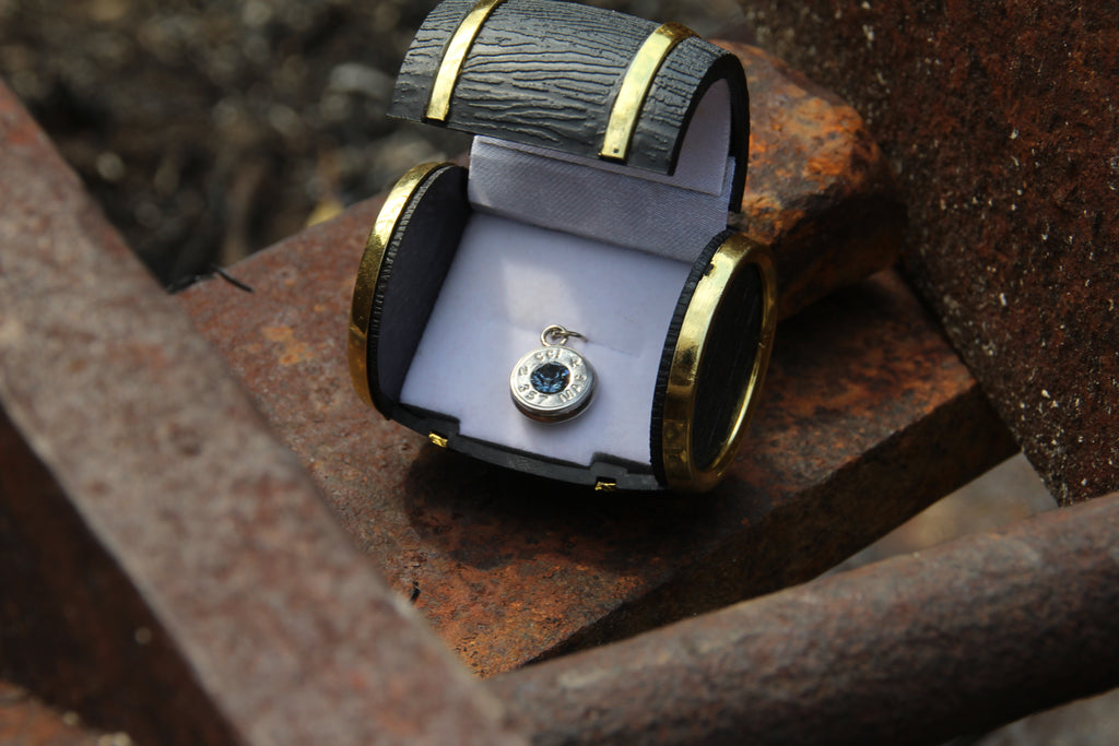 Brass Navy Pendent - Winchester 40-44 mag