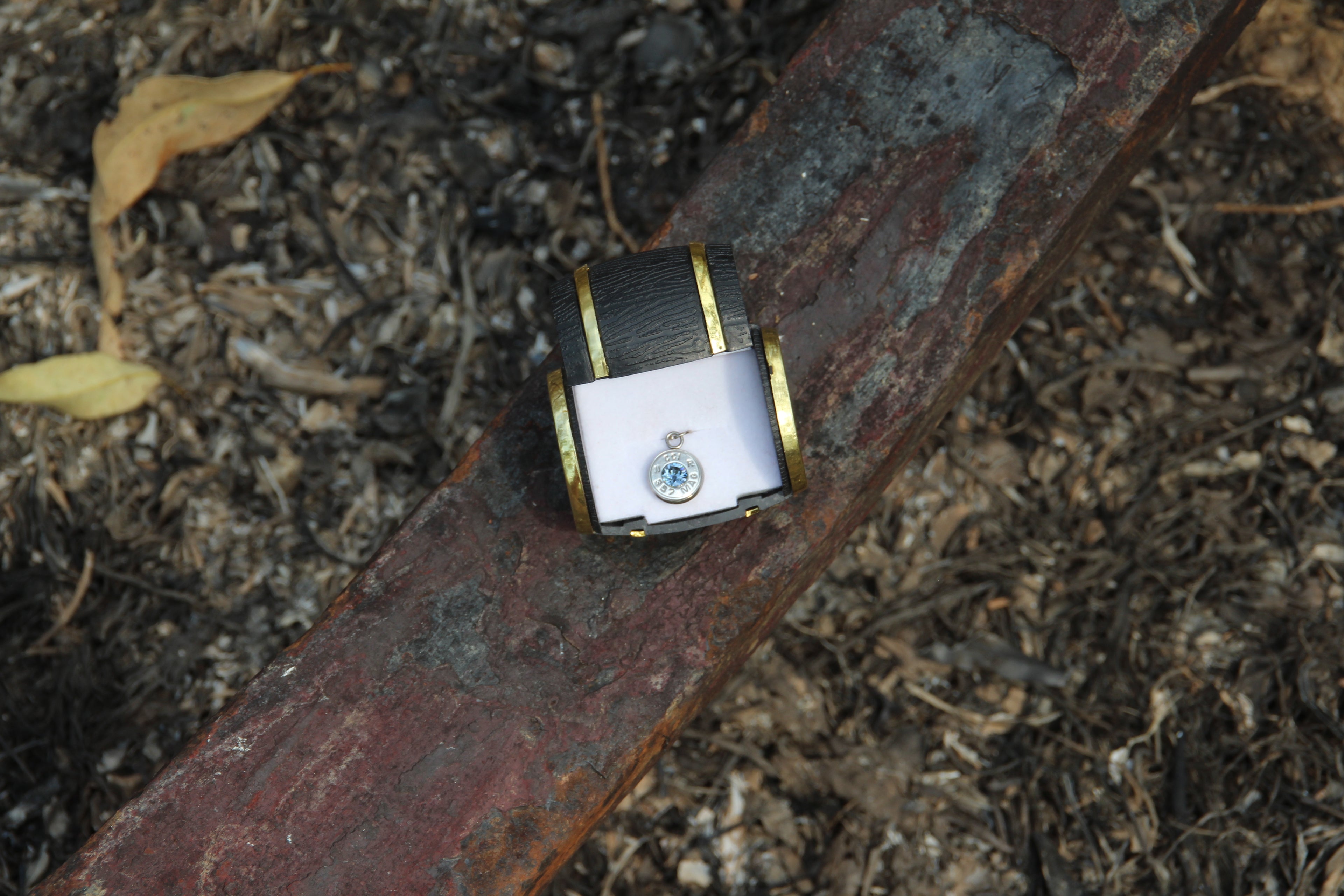 Brass Navy Pendent - Winchester 40-44 mag