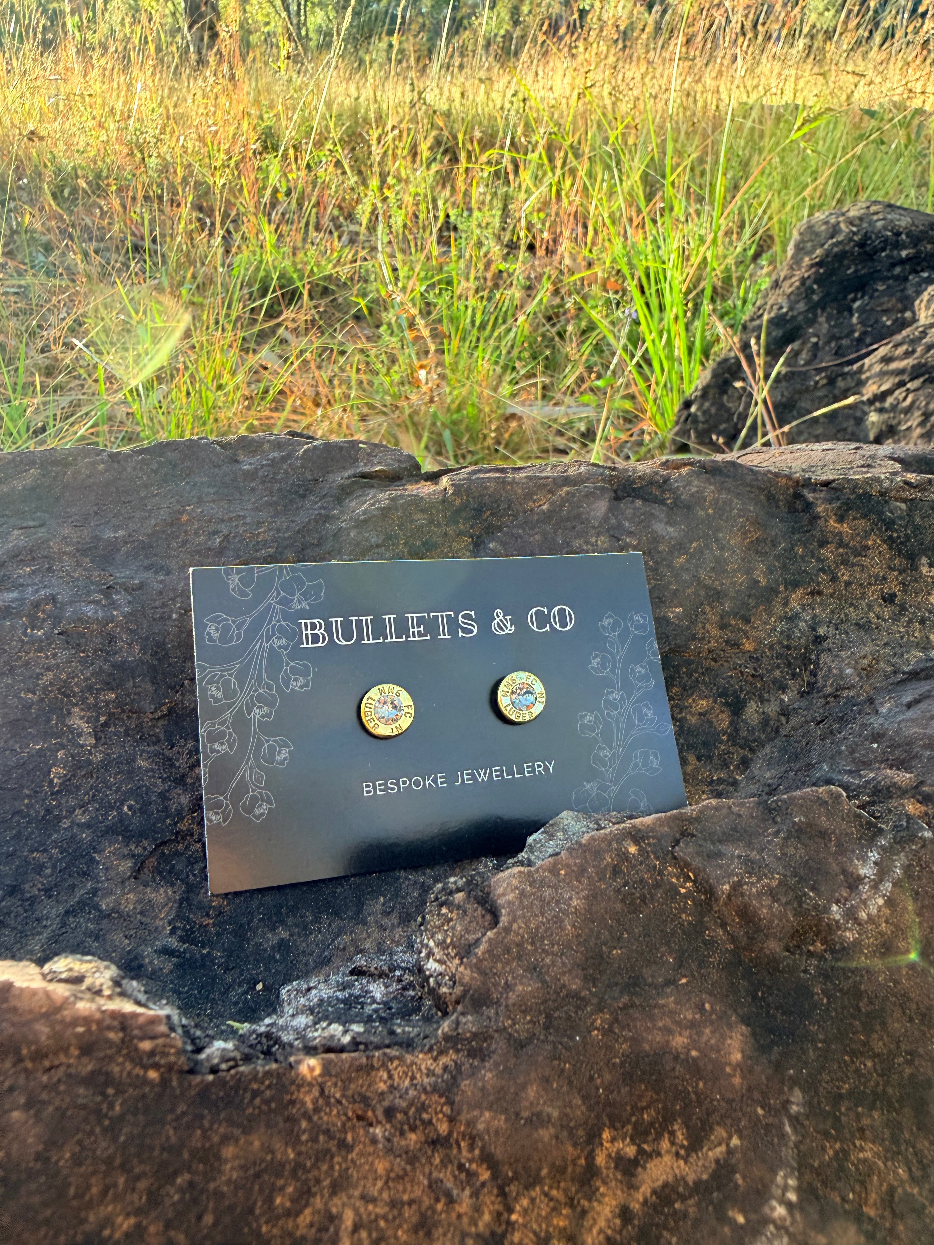 Mixed Green Stud - 9mm Luger