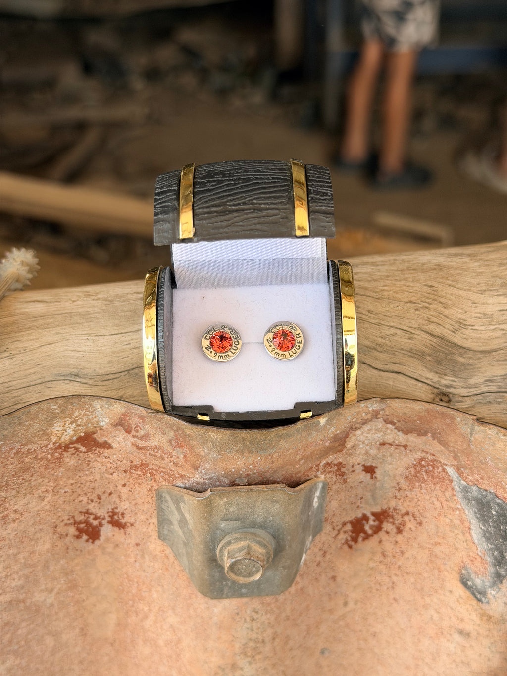 Nickel Montana Stud - 9mm Luger