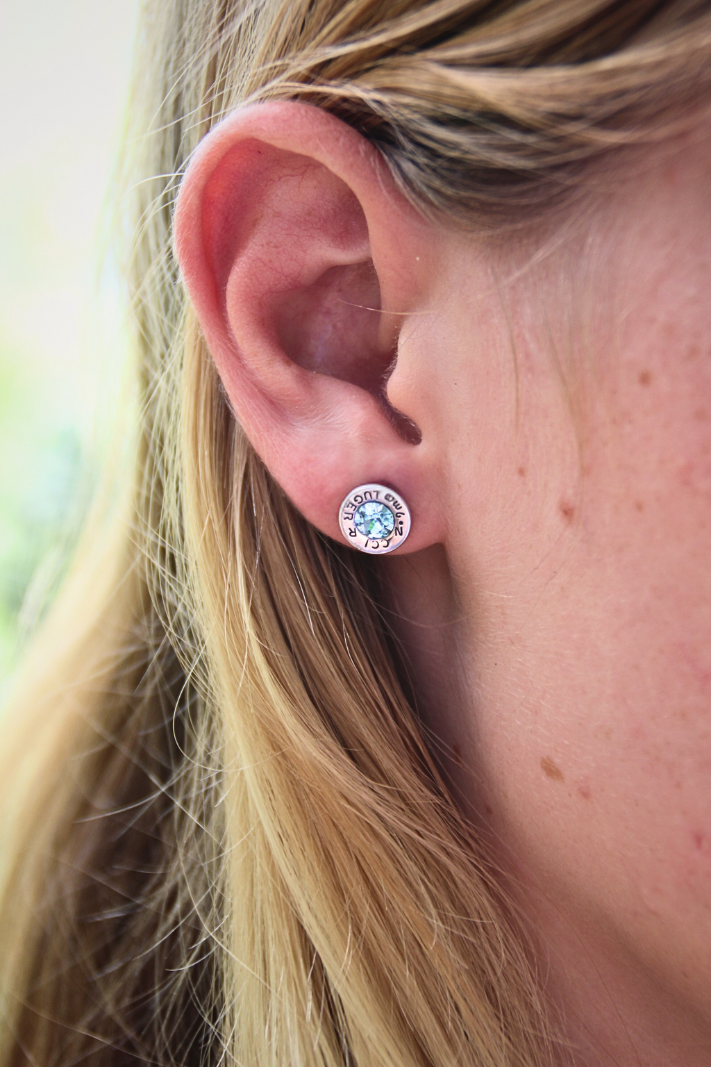 Nickel Montana Stud - 9mm Luger