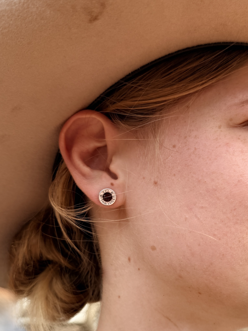 Nickel Montana Stud - 9mm Luger